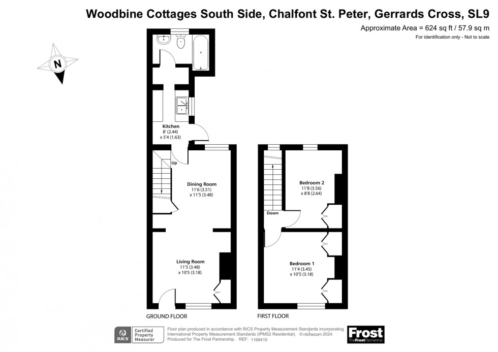 Floorplan for Chalfont St. Peter, Gerrards Cross, SL9