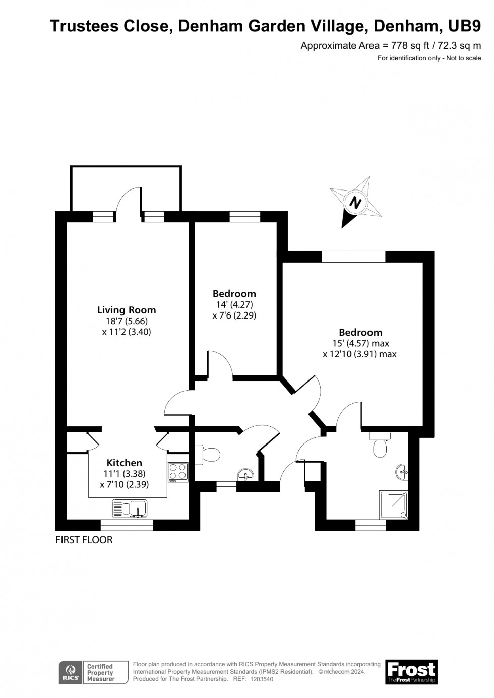 Floorplan for Denham Garden Village, Denham, UB9