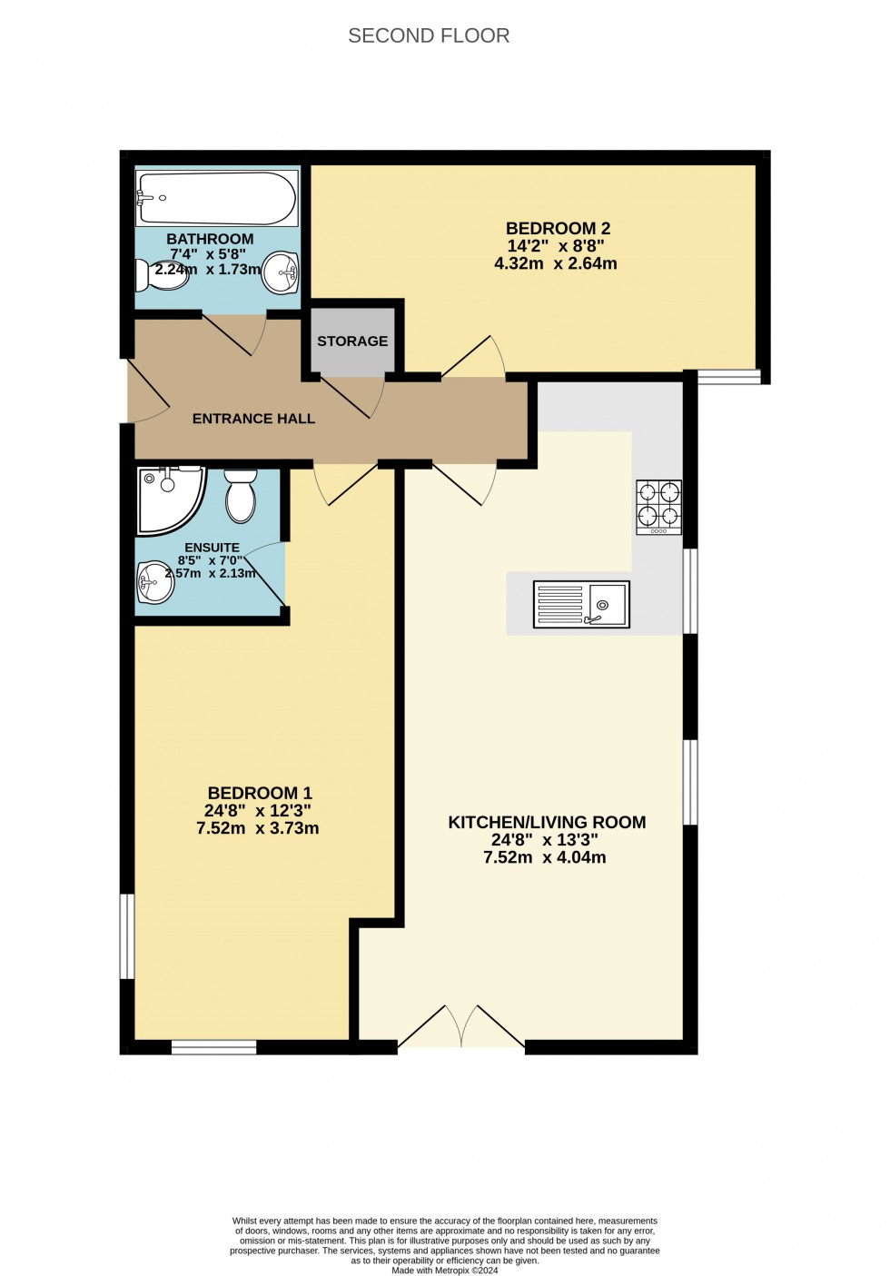 Floorplan for Slough, Berkshire, SL3