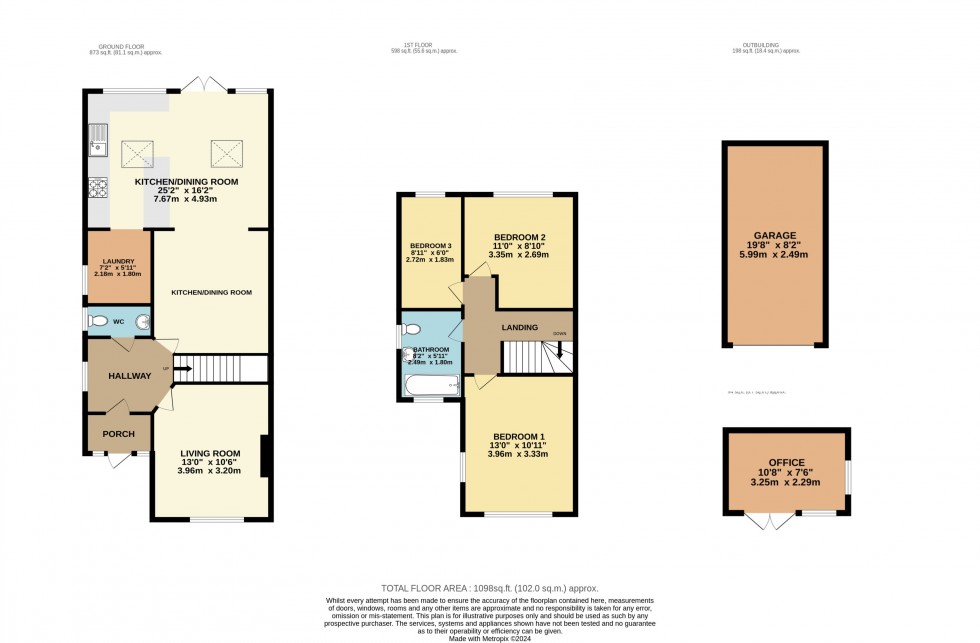 Floorplan for Datchet, Berkshire, SL3
