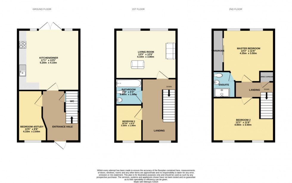 Floorplan for Langley, Berkshire, SL3