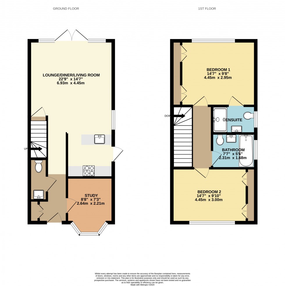 Floorplan for Datchet, Berkshire, SL3