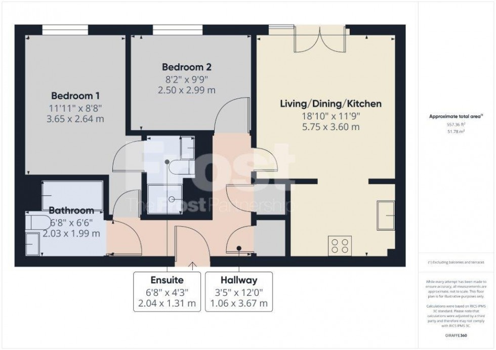 Floorplan for Slough, Berkshire, SL2