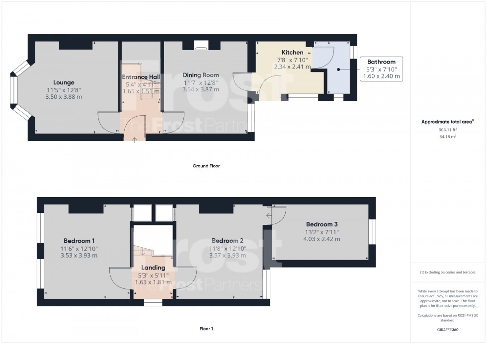 Floorplan for Wraysbury, Berkshire, TW19