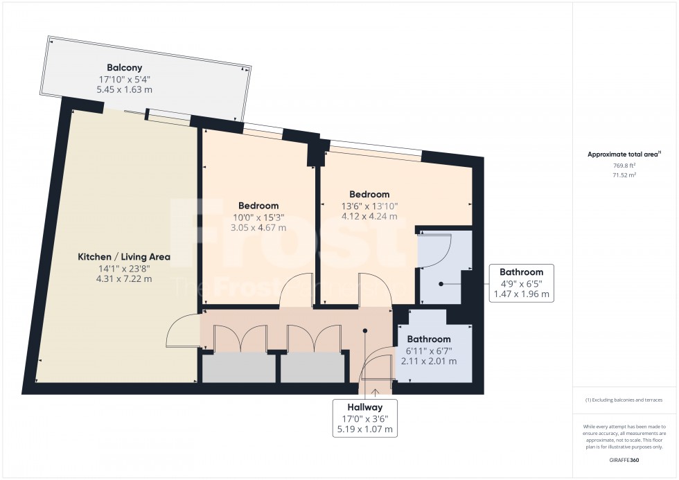 Floorplan for Staines-upon-Thames, Surrey, TW18