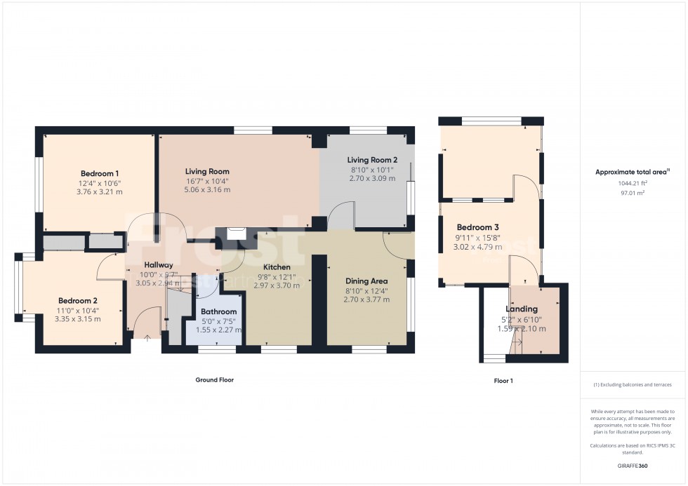 Floorplan for Stanwell, Staines-upon-Thames, TW19