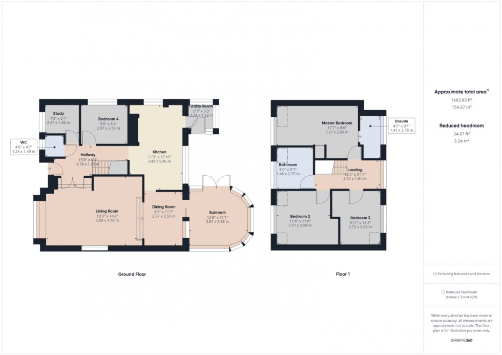 Floorplan for Wraysbury, Staines-upon-Thames, TW19