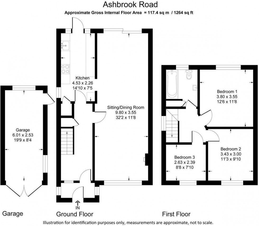 Floorplan for Old Windsor, Old Windsor, SL4