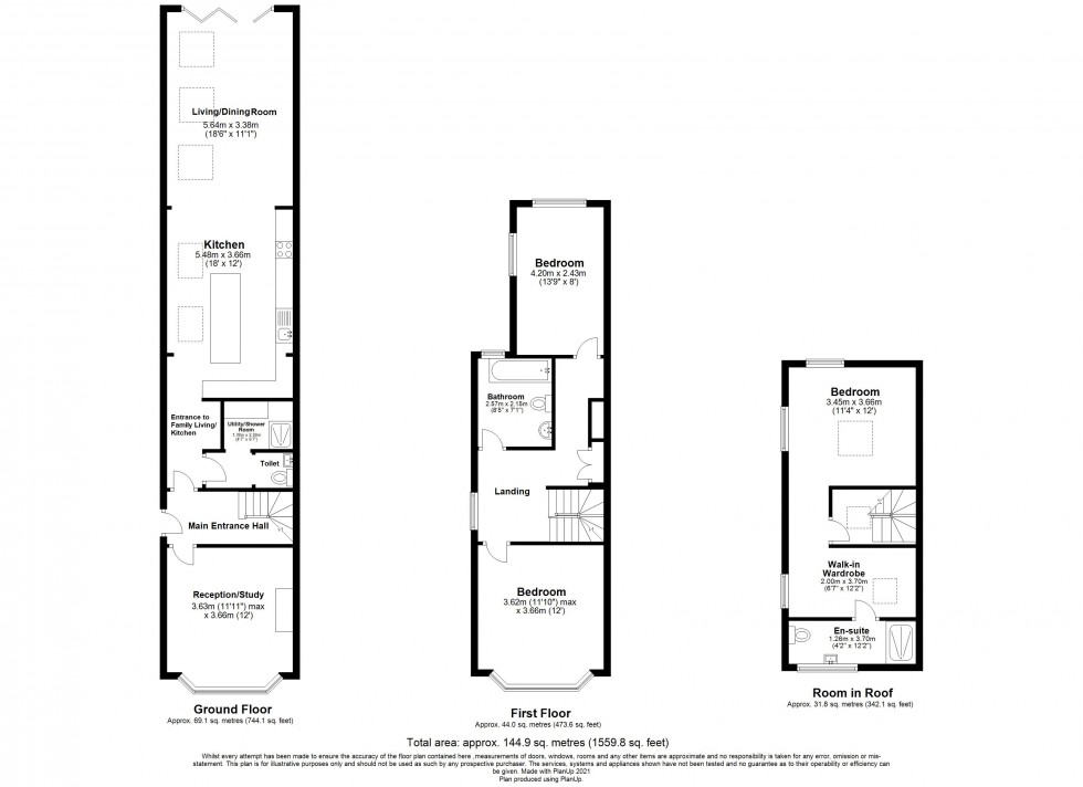 Floorplan for Old Windsor, Old Windsor, SL4