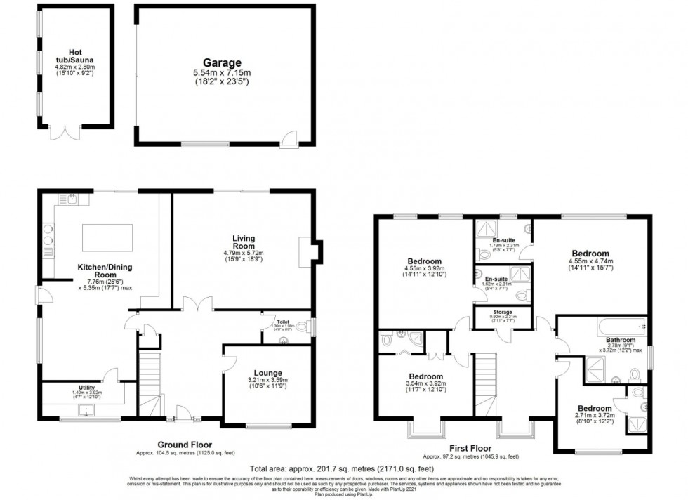 Floorplan for Old Windsor, Old Windsor, SL4