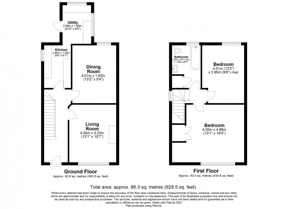 Floorplan for Englefield Green, Egham, TW20