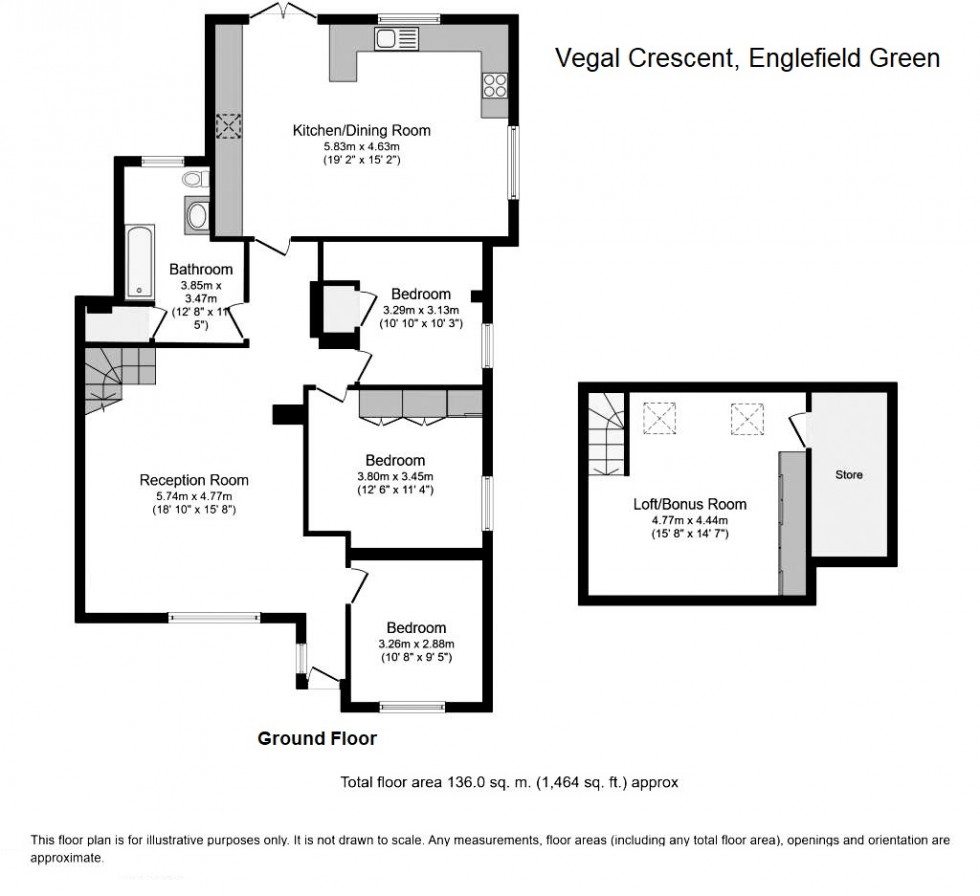 Floorplan for Englefield Green, Englefield Green, TW20