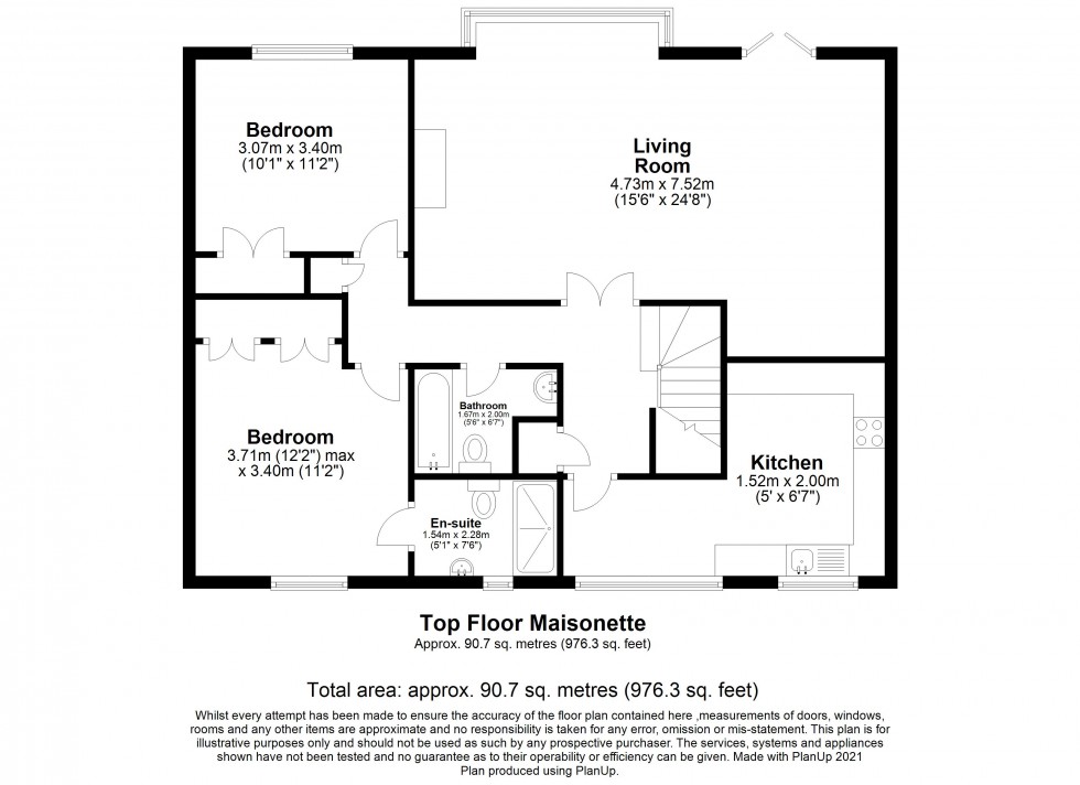 Floorplan for Old Windsor, Berkshire, SL4