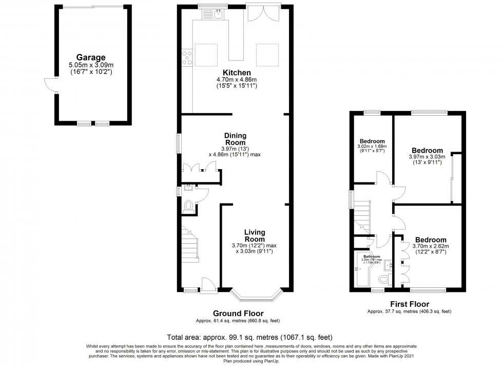 Floorplan for Old Windsor, Old Windsor, SL4