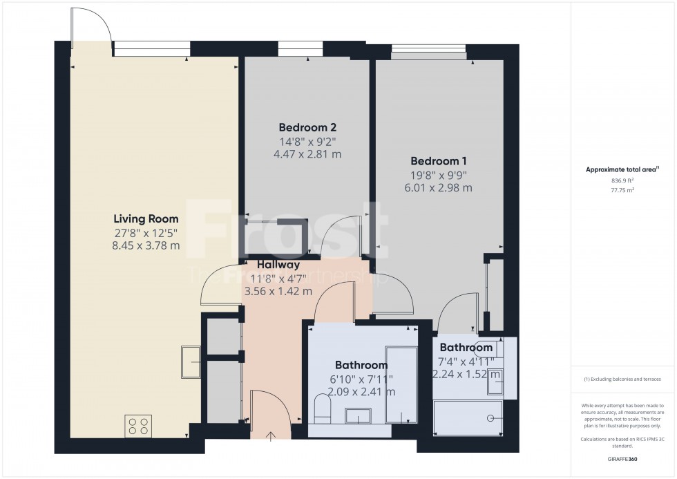 Floorplan for Helston Lane, Windsor, SL4