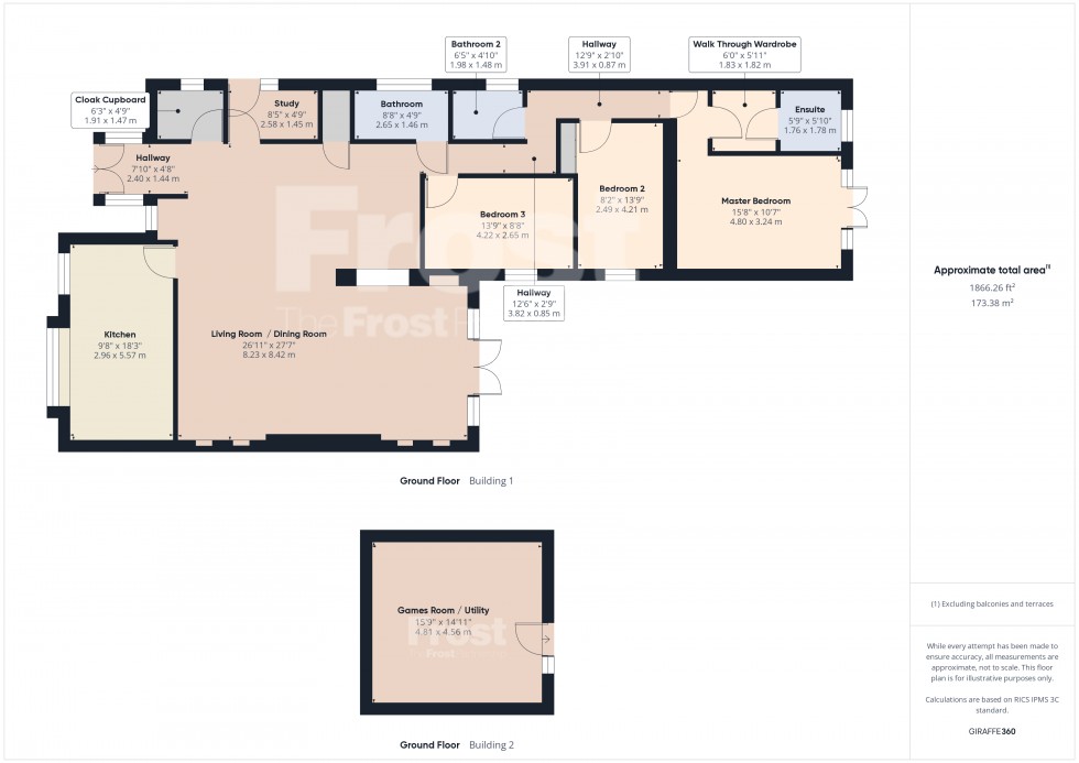 Floorplan for Wraysbury, Berkshire, TW19