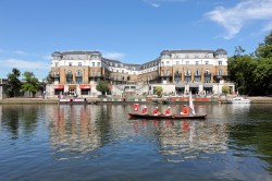 Along the river from Staines-upon-Thames to Windsor and beyond